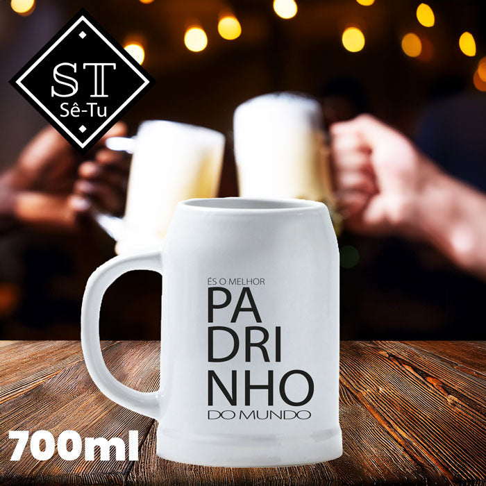 Caneca de Cerveja És o melhor Padrinho